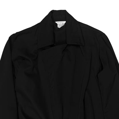 Dries Van Noten Asymmetric Wrap Strap Drape Shirt