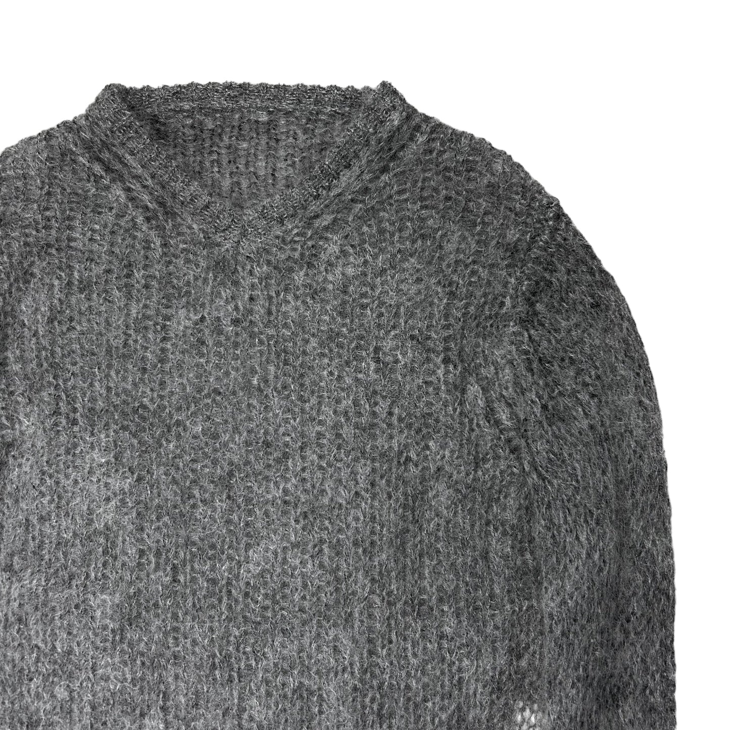 Comme des Garcons Mohair Crotchet Knit Sweater - AW10