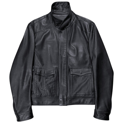 Givenchy Zip Pocket Leather Jacket - AW16