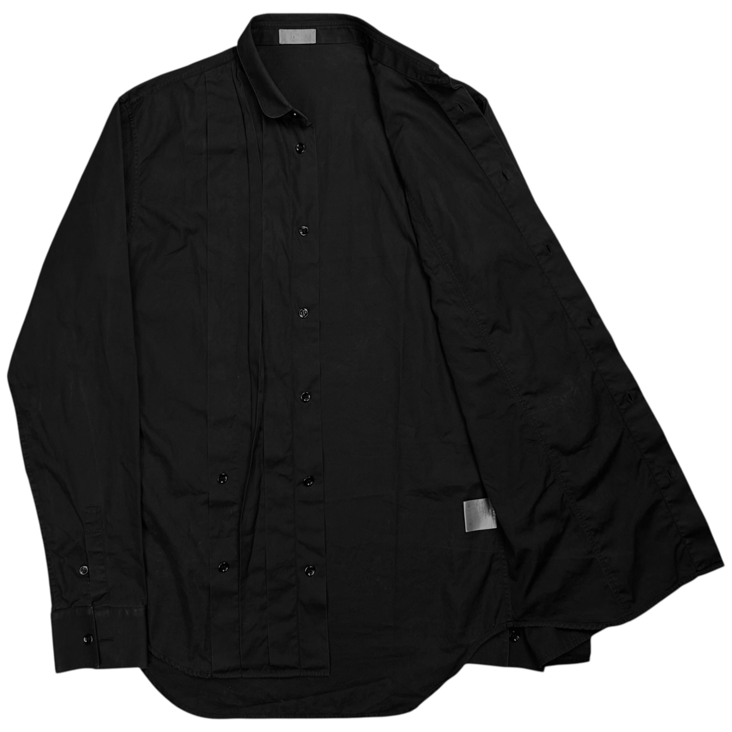 Dior Homme Pleated Flap Shirt - AW08 – Vertical Rags
