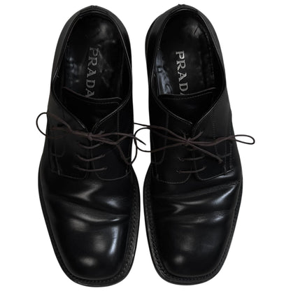 Prada Square Toe Classic Derbies