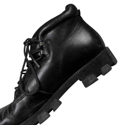 Balenciaga Hiking Mid Top Combat Boots