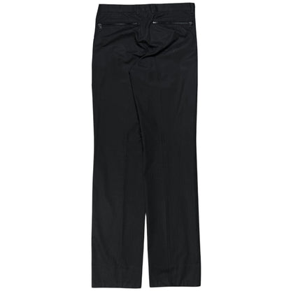 Dior Homme Back Zip Pinstripe Trousers - SS09