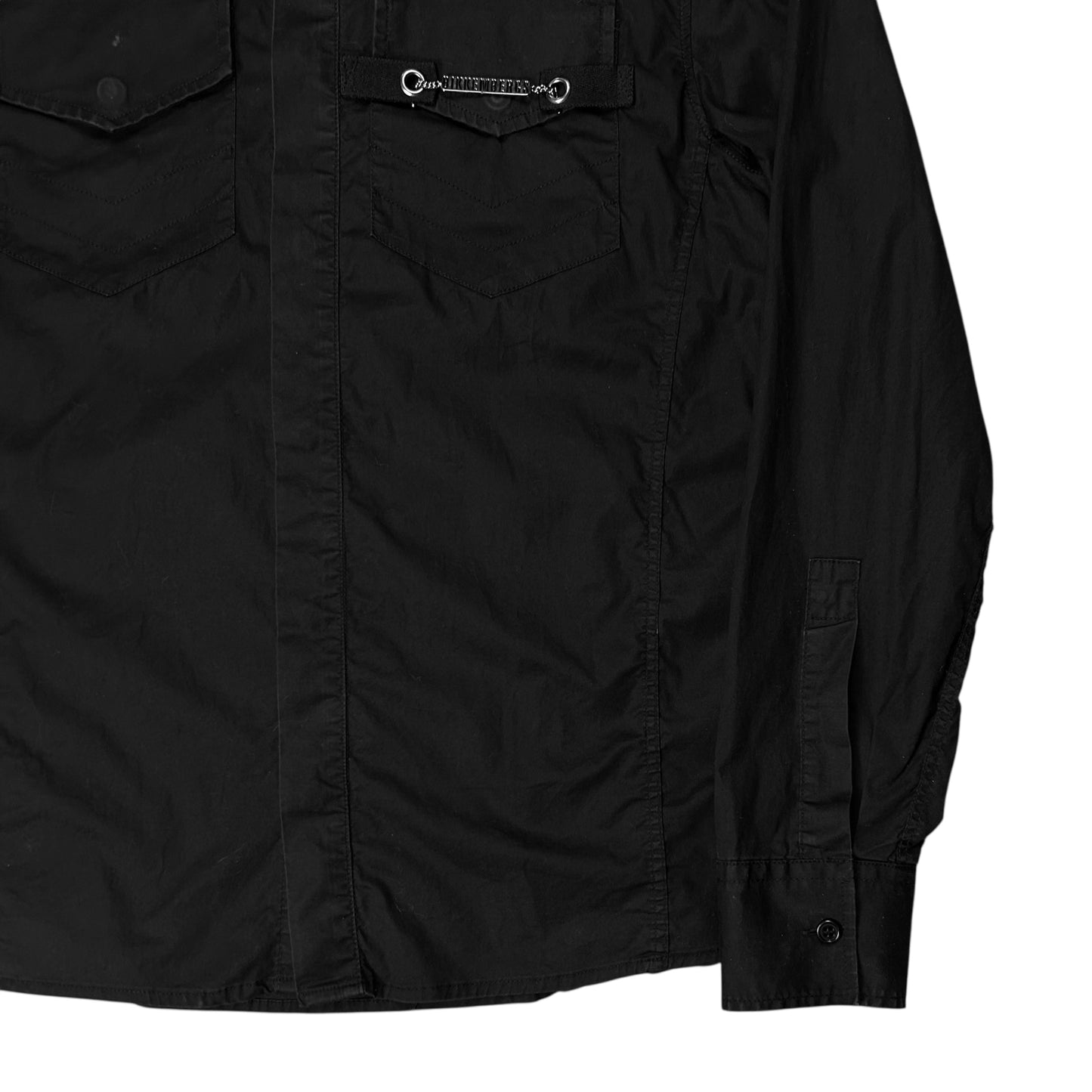 Dirk Bikkembergs Metal Chain Cargo Shirt - AW06