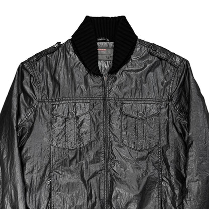 Prada Waxed Flight Jacket