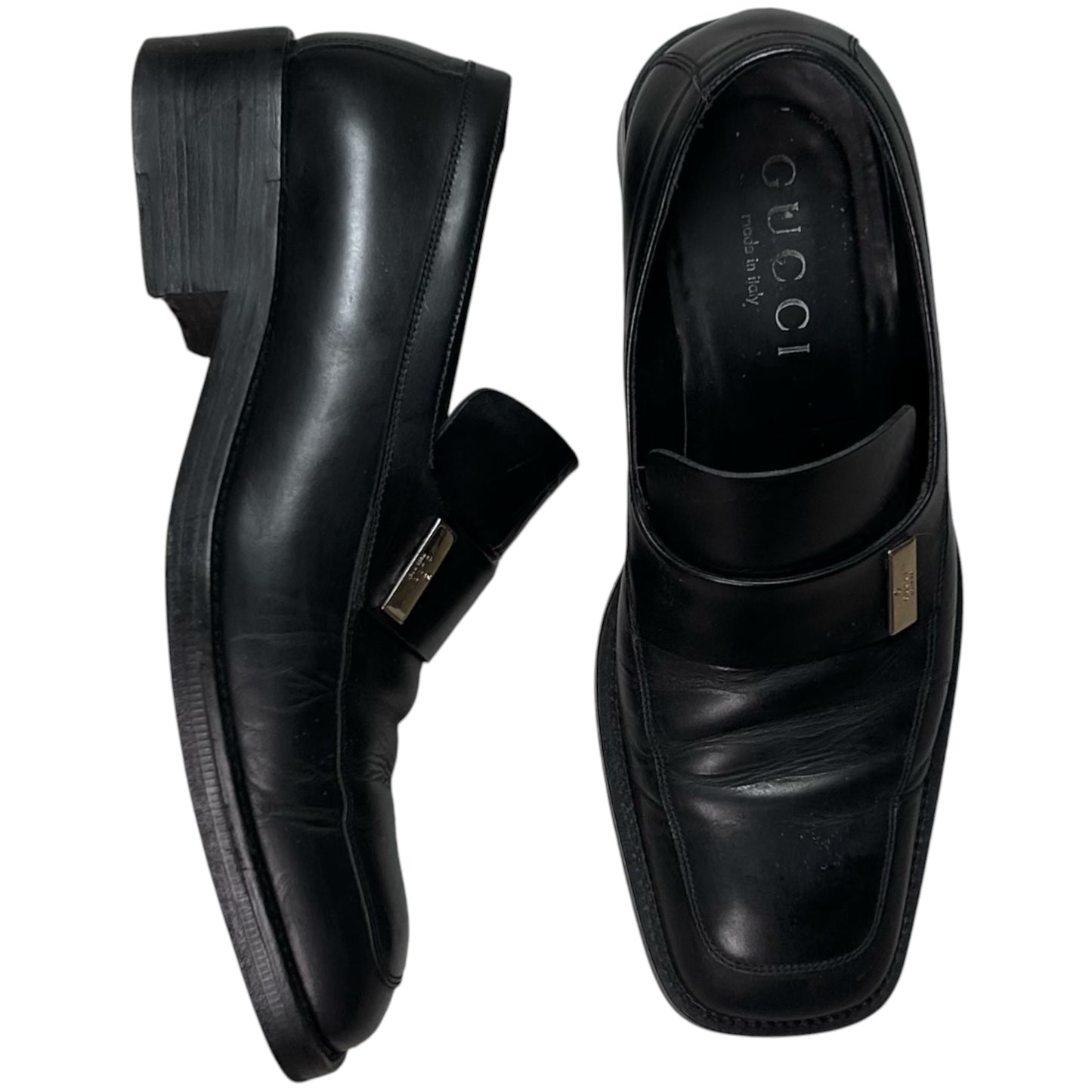 Gucci by Tom Ford Bulky Strap Loafers - 90s
