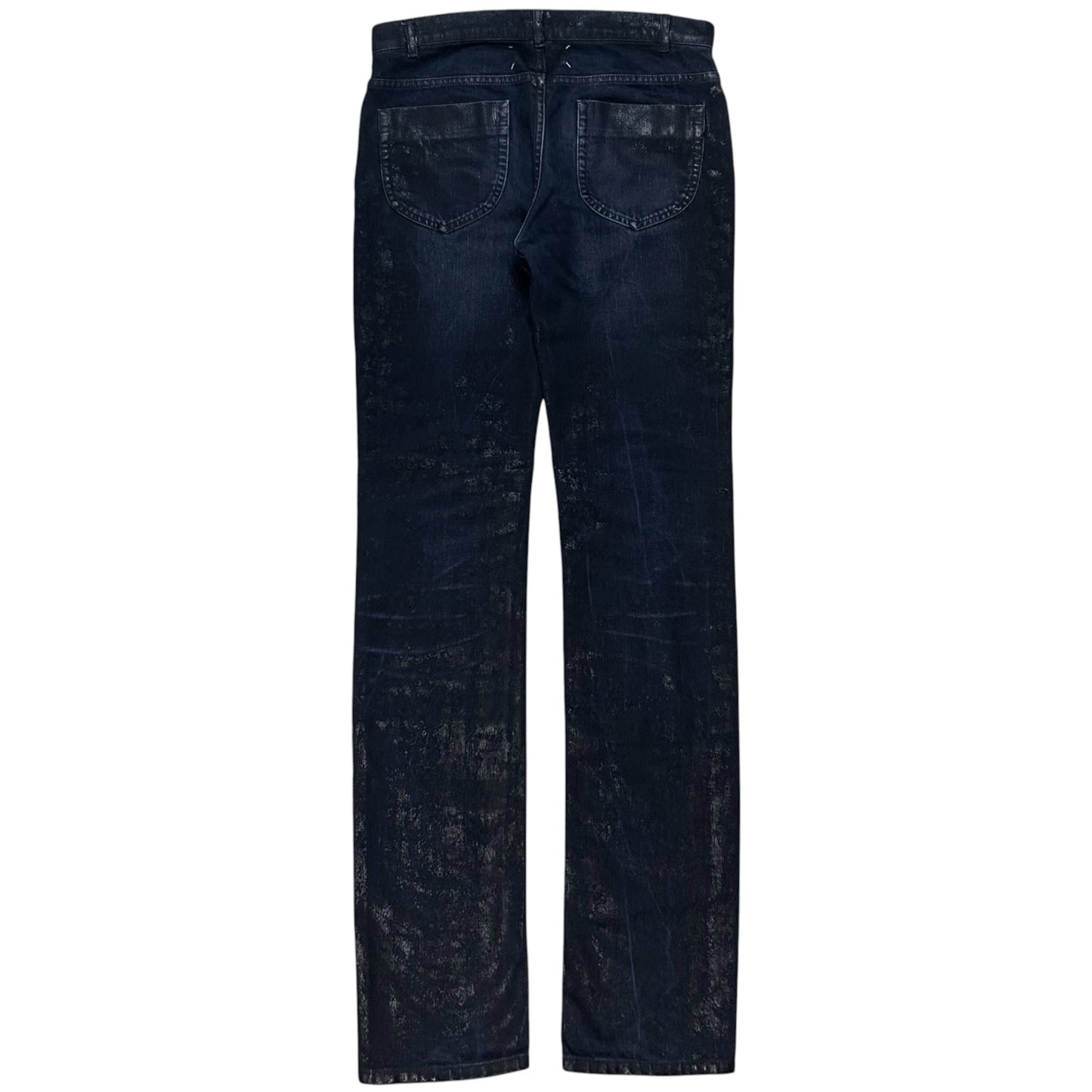 Maison Martin Margiela Waxed Crack Jeans - AW10