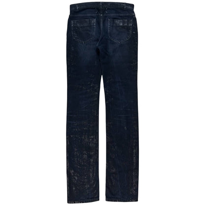 Maison Martin Margiela Waxed Crack Jeans - AW10