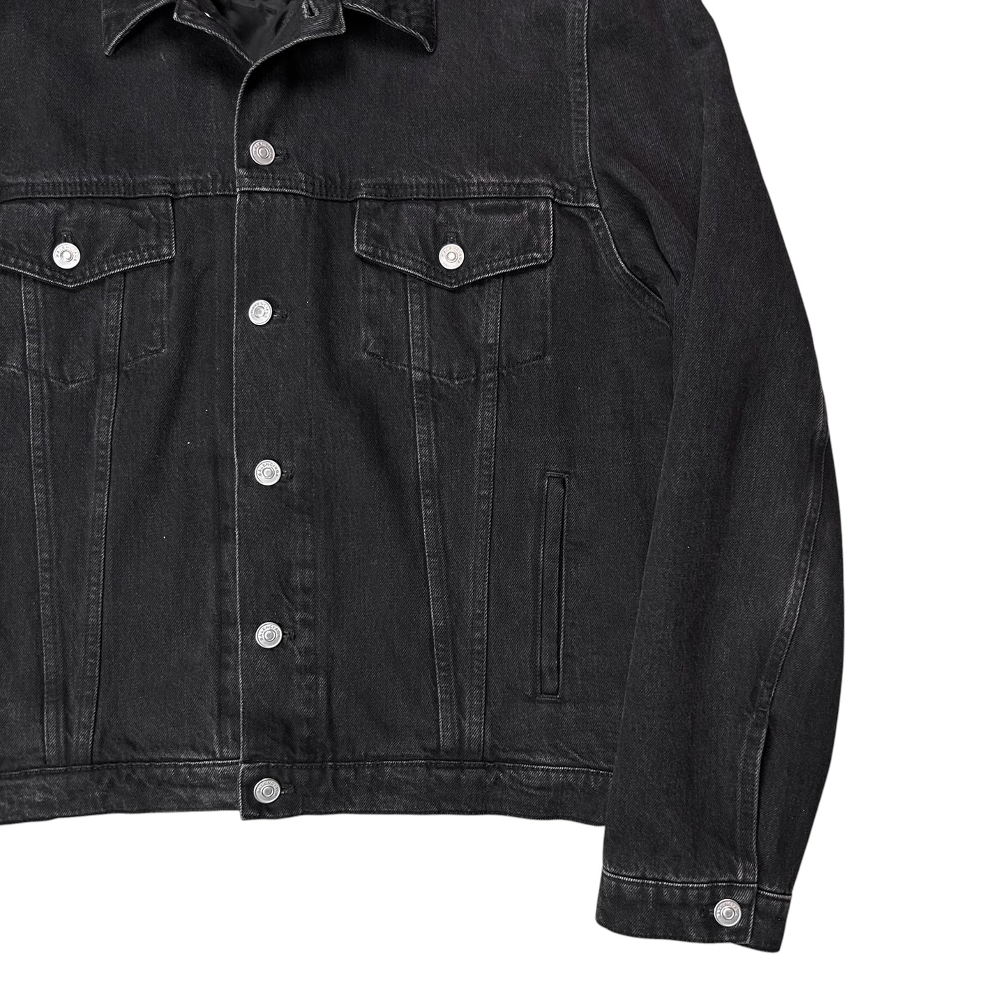 Balenciaga Flying Shoulders Denim Jacket - SS17