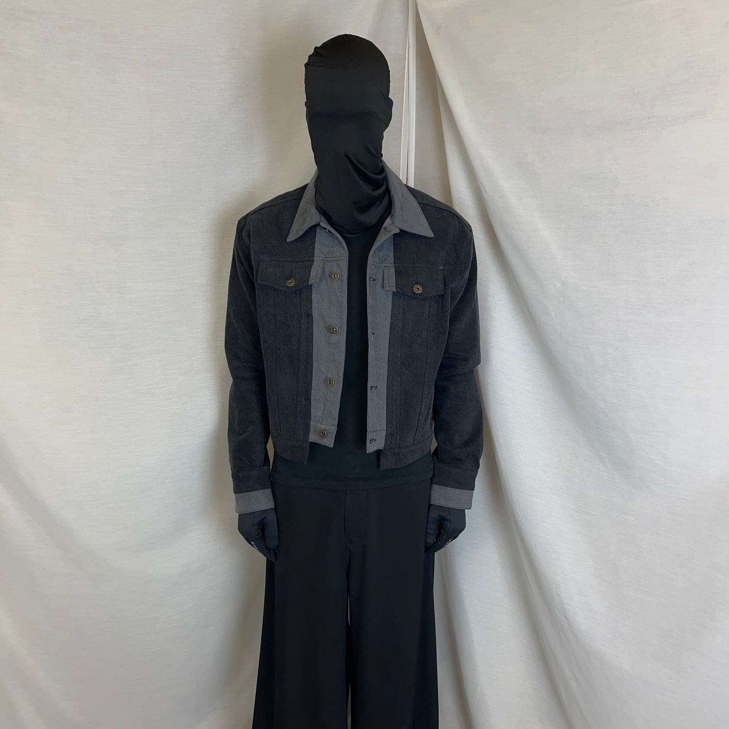 JW Anderson Two Tone Patchwork Denim Jacket - SS24