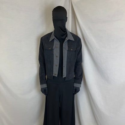 JW Anderson Two Tone Patchwork Denim Jacket - SS24