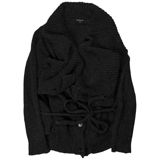 Ann Demeulemeester Distorted Wrap Knit Cardigan - AW11
