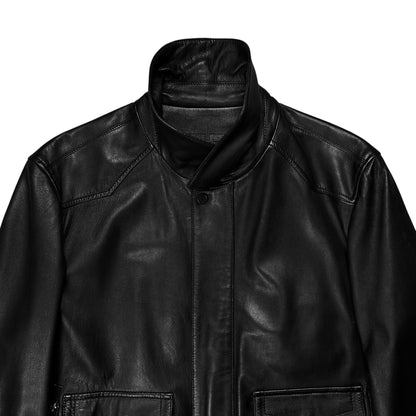 Givenchy Zip Pocket Leather Jacket - AW16