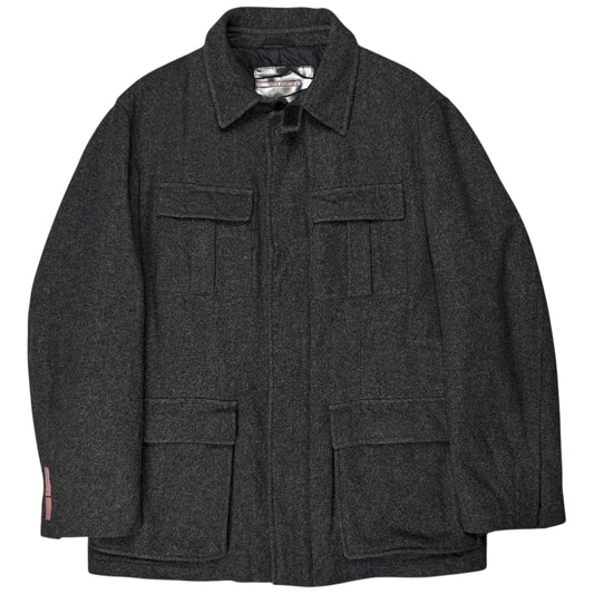 Prada Velco Officer Wool Jacket