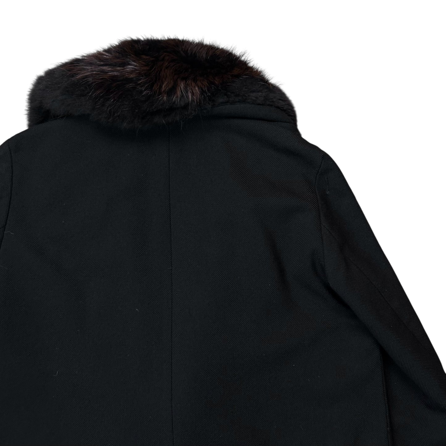 Maison Martin Margiela Fox Fur Collar Coat - AW07