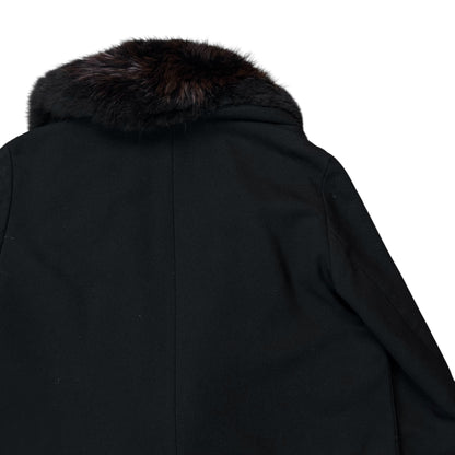 Maison Martin Margiela Fox Fur Collar Coat - AW07