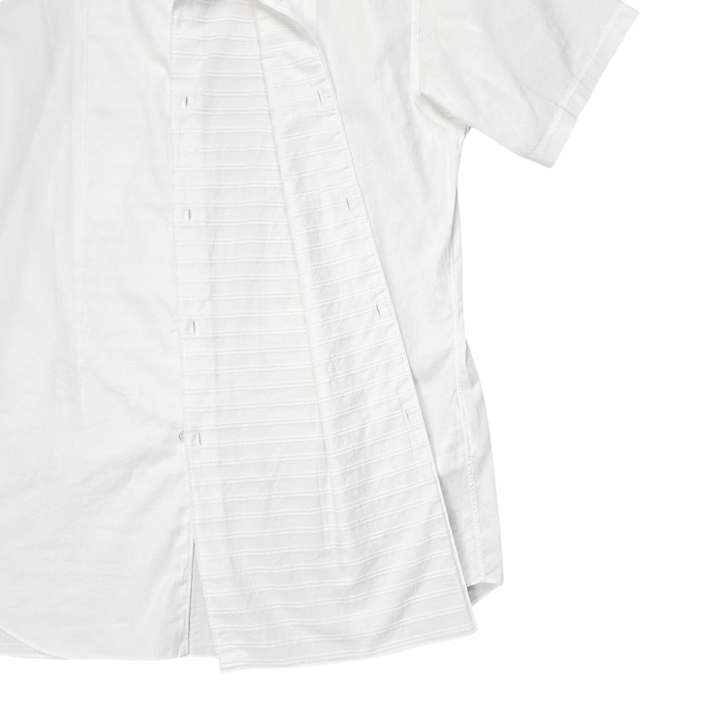 Comme des Garcons Shirt Double Layered Short Sleeve Shirt