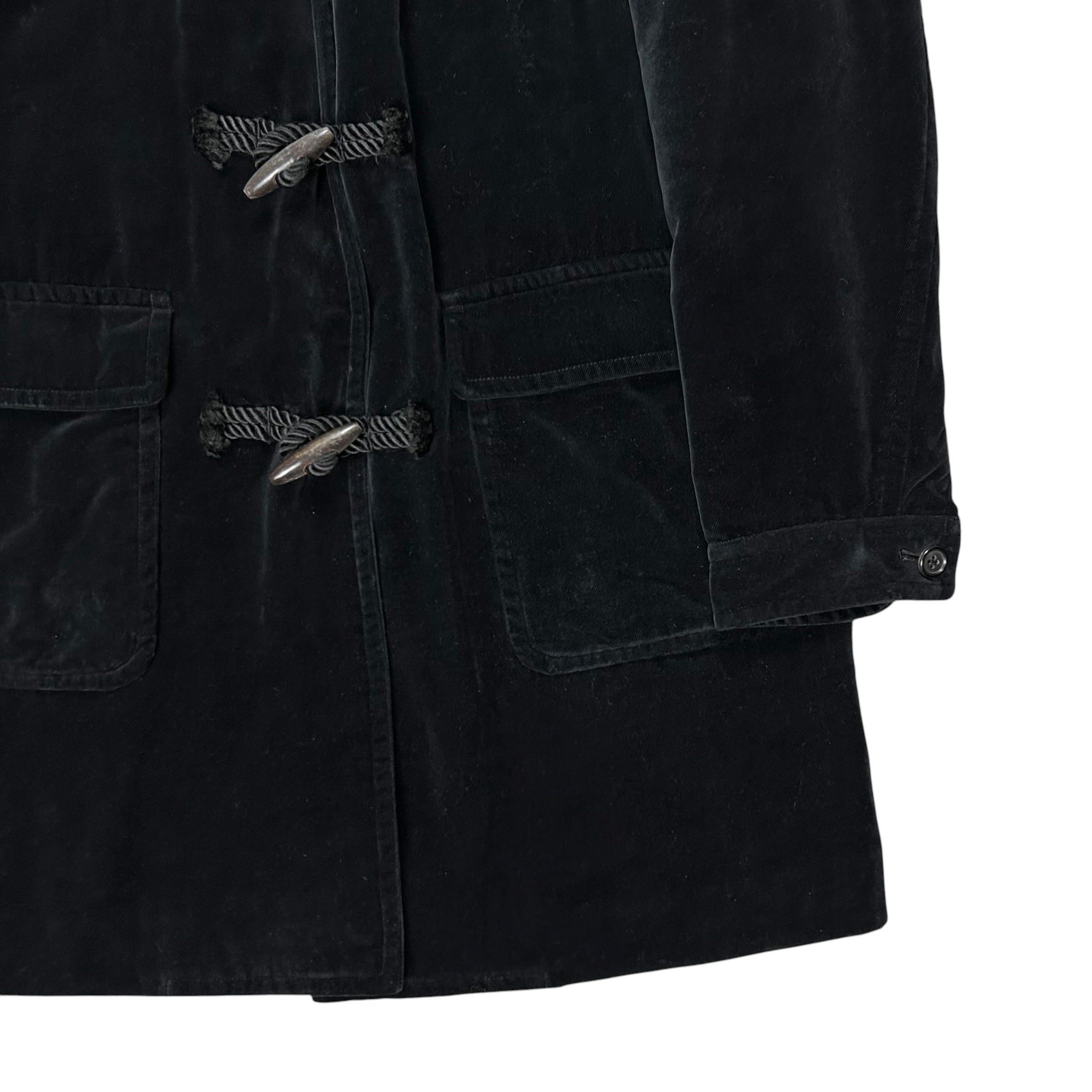 Comme des Garcons Homme Plus Velour Duffle Coat - AW06 – Vertical Rags
