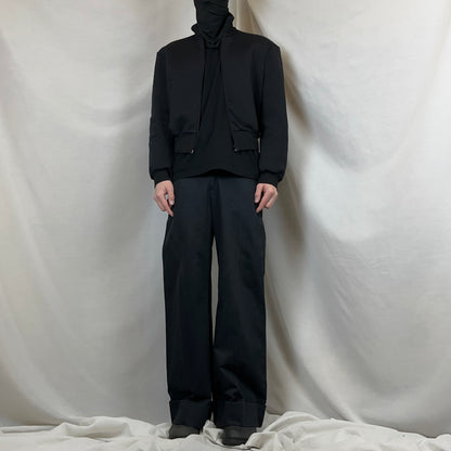 Maison Margiela Cuffed Wide Work Trousers - SS19