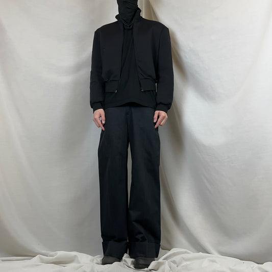 Maison Margiela Cuffed Wide Work Trousers - SS19