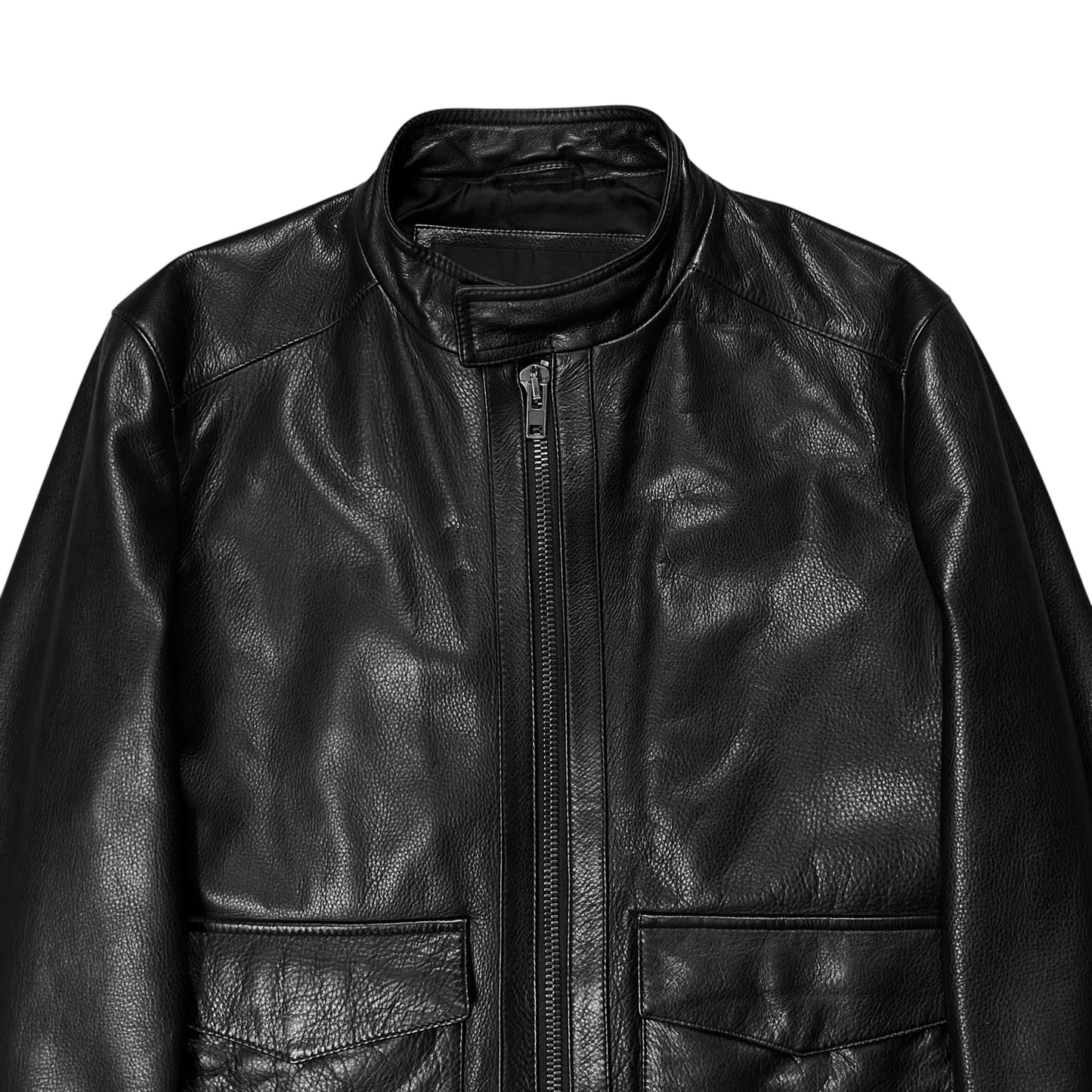 Givenchy Moto Cafe Leather Jacket - AW13