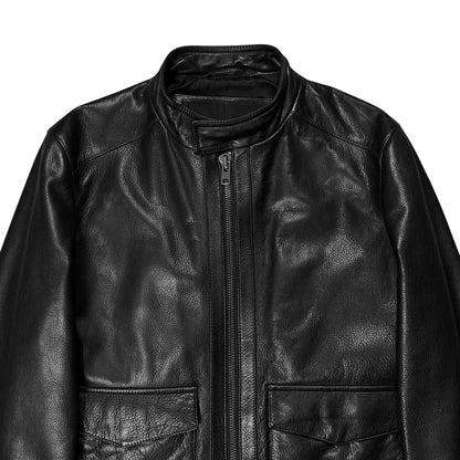 Givenchy Moto Cafe Leather Jacket - AW13