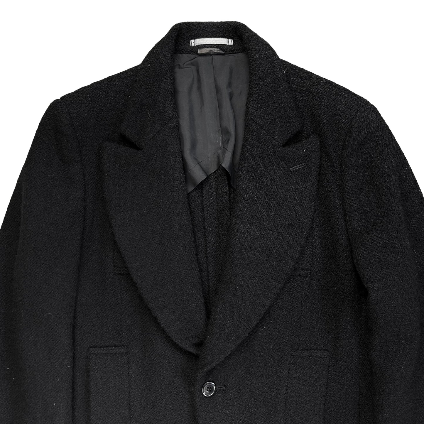 Comme des Garcons Homme Plus Frizzy Peak Lapel Blazer - AW14