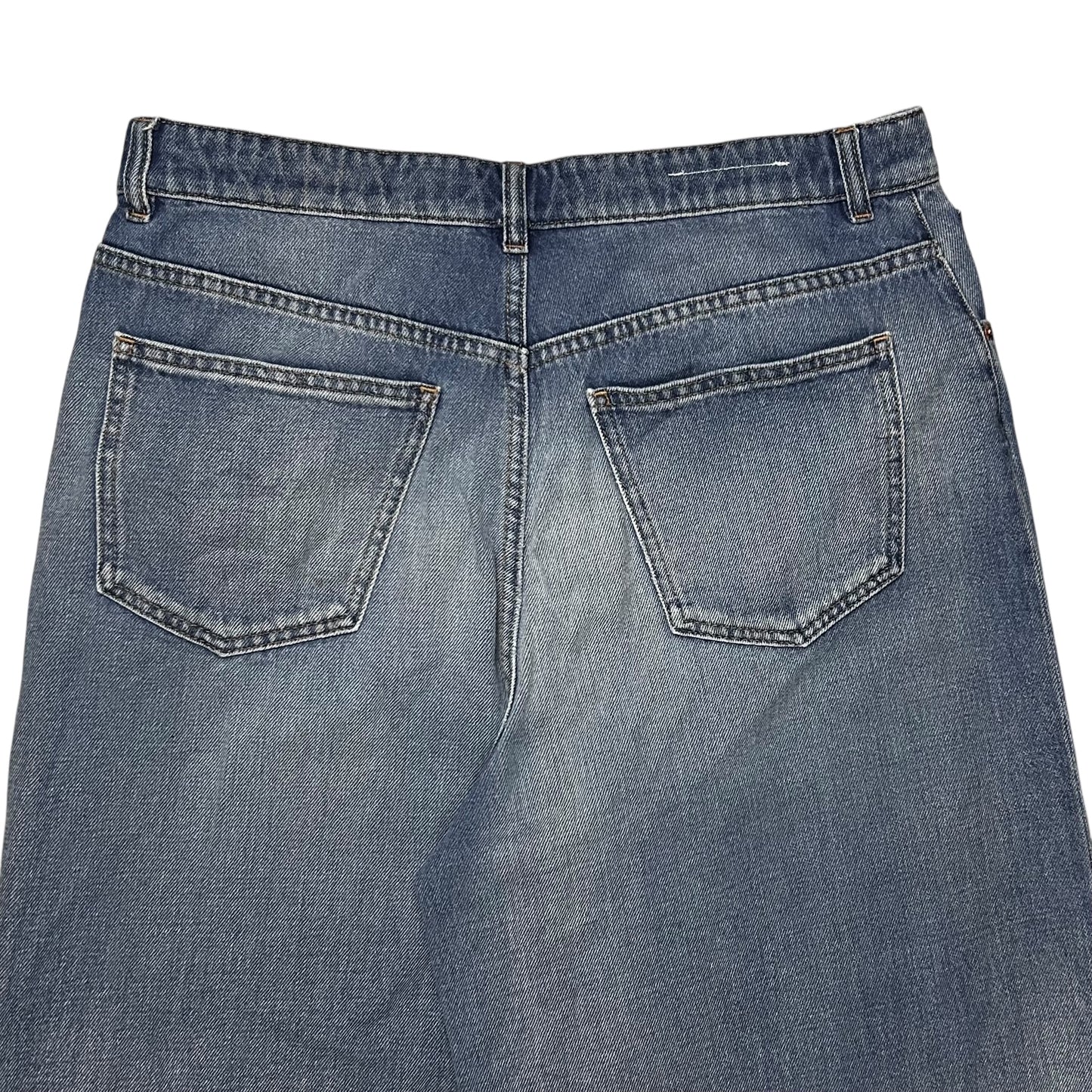 MM6 Maison Margiela Wide Dirt Wash Jeans - SS22