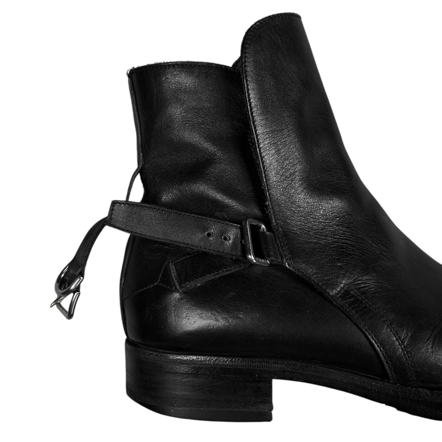 Prada Belted D-Ring Jodhpur Boots