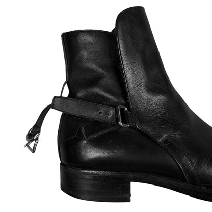 Prada Belted D-Ring Jodhpur Boots