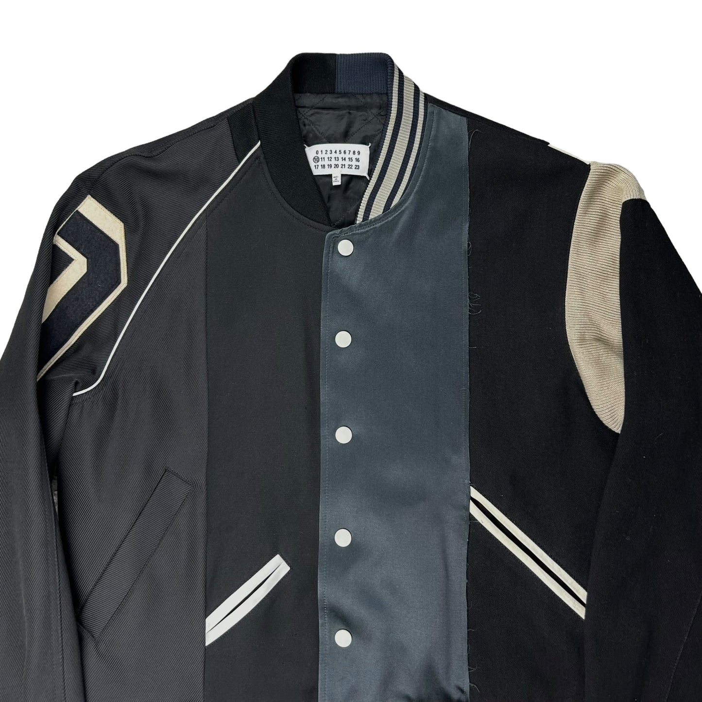 Maison Margiela Patchwork Varsity Bomber Jacket - SS15