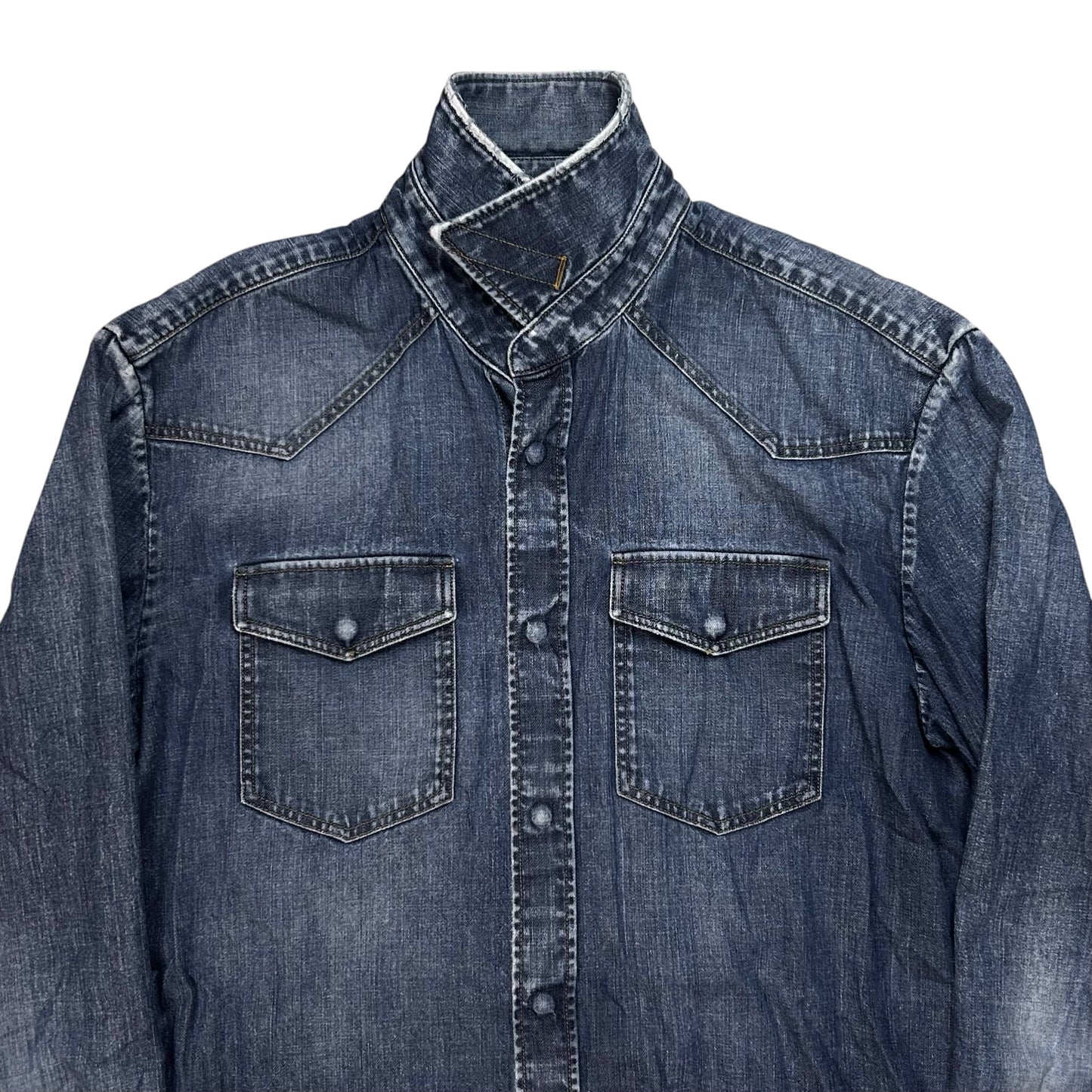 Maison Margiela Snap Denim Shirt - AW17