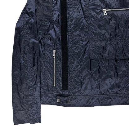 Dries Van Noten Quilted Velcro Work Jacket - SS13