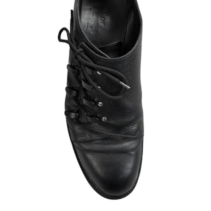 Dior Homme Side Laced Hook Grain Derbies - AW16