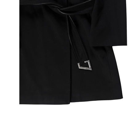 Gucci by Frida Giannini Leather Trimmed G-Belt Coat - AW10