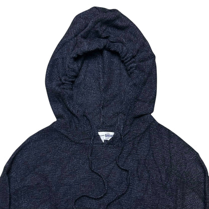 Comme des Garcons Shirt Wrinkled Knit Hoodie