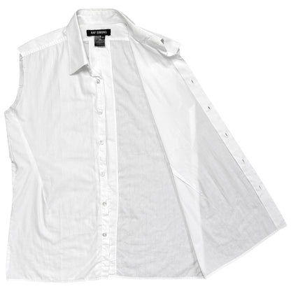 Raf Simons Sleeveless Pleated Shirt - SS99