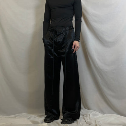 Ann Demeulemeester Lucian Satin Trousers - AW21