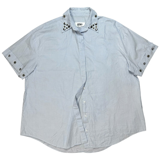 MM6 Maison Margiela Studded Short Sleeve Shirt - 2010s