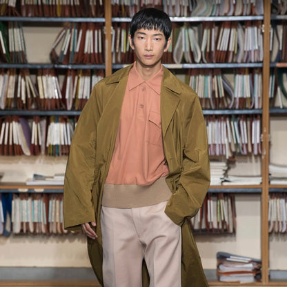 Dries Van Noten Rib Hem Hybrid Shirt - SS18