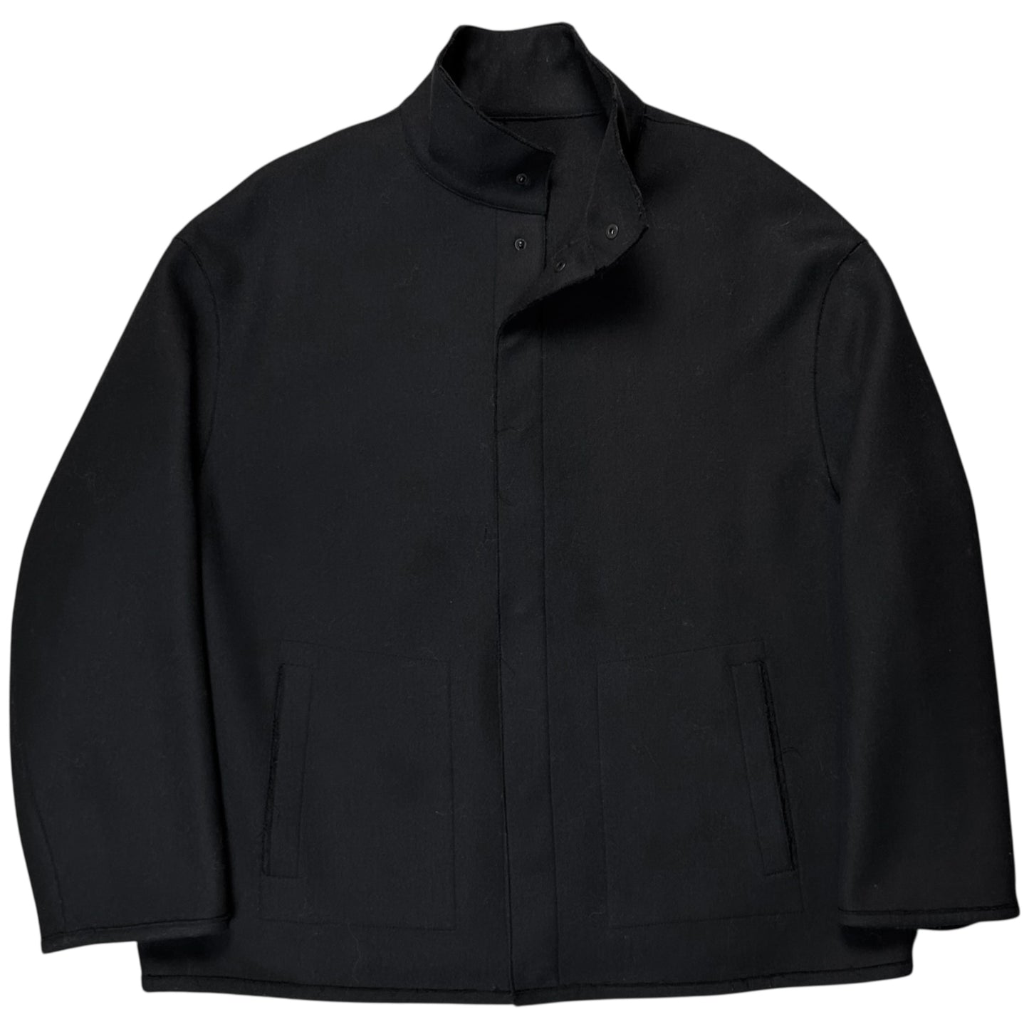 Jil Sander Raw Unlined Wool Jacket - AW12