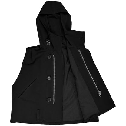 Y’s Yohji Yamamoto Cropped Parachute Vest