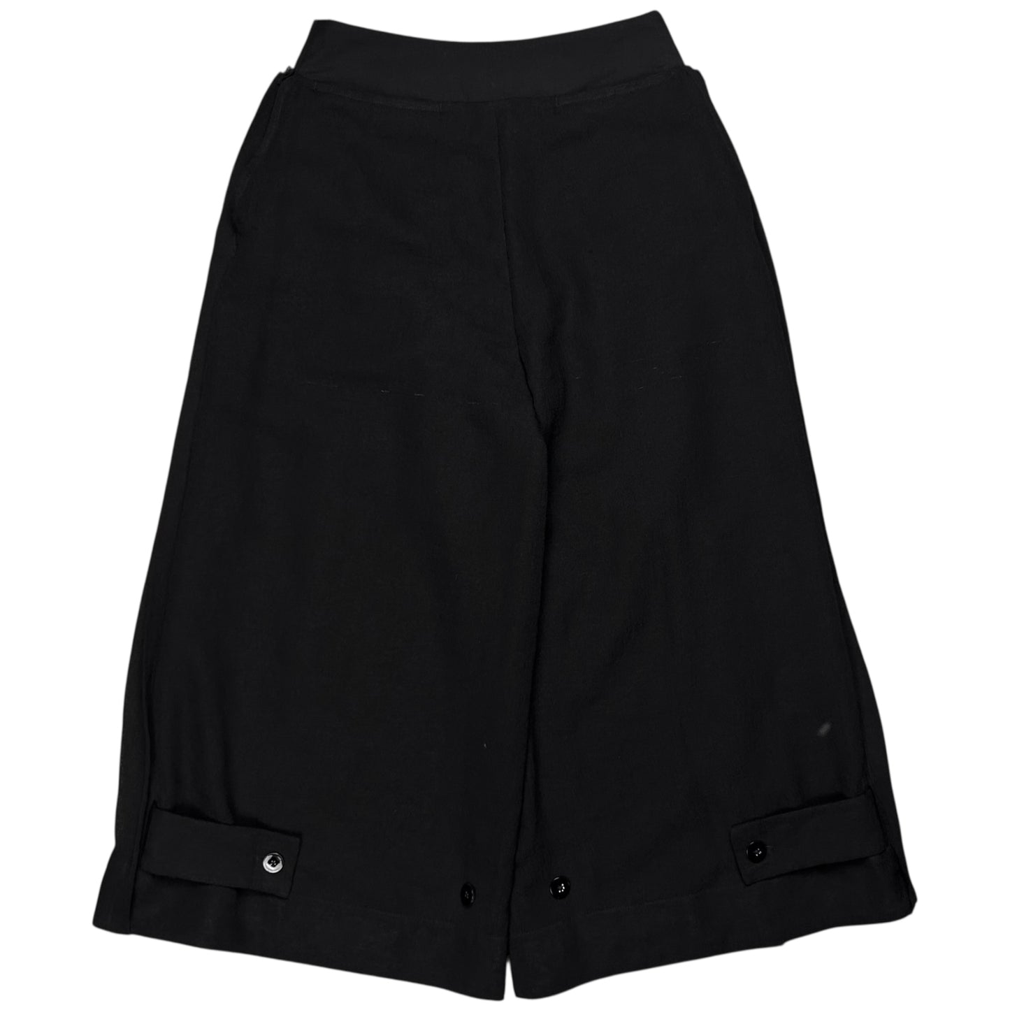 Jil Sander Wide Multi Button Tab Shorts - SS19
