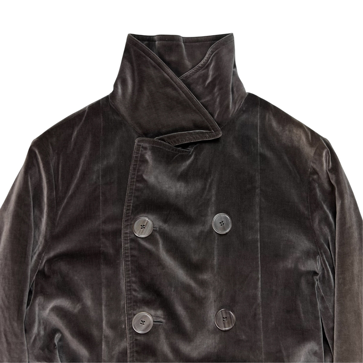 Jil Sander Dual Belted Velour Blazer - SS02