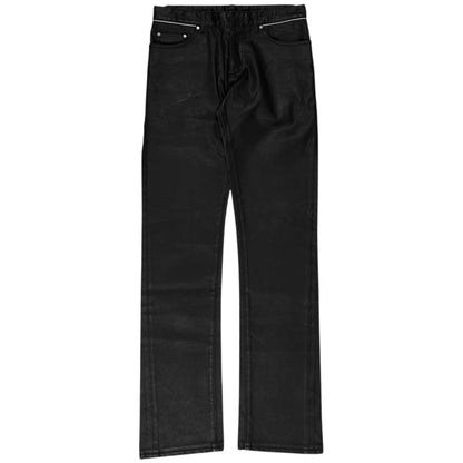 Balenciaga Waist Trimmed Waxed Jeans - SS13