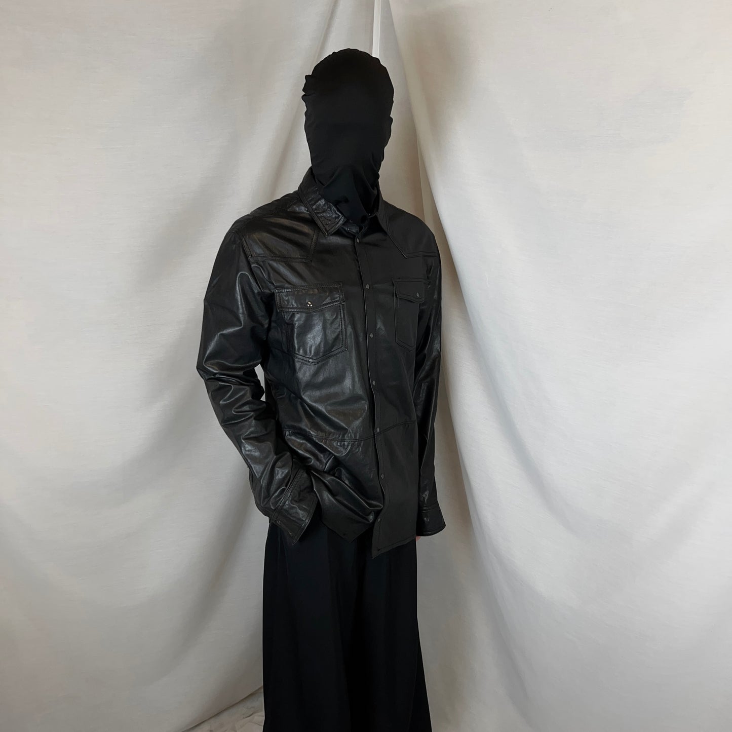 Balmain by Olivier Rousteing Leather Shirt - SS13