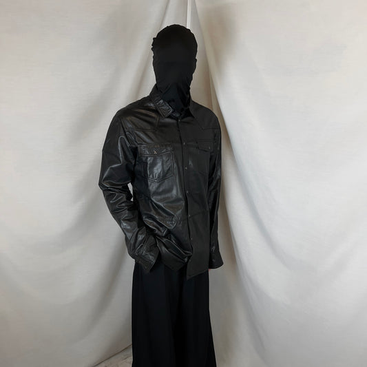 Balmain by Olivier Rousteing Leather Shirt - SS13