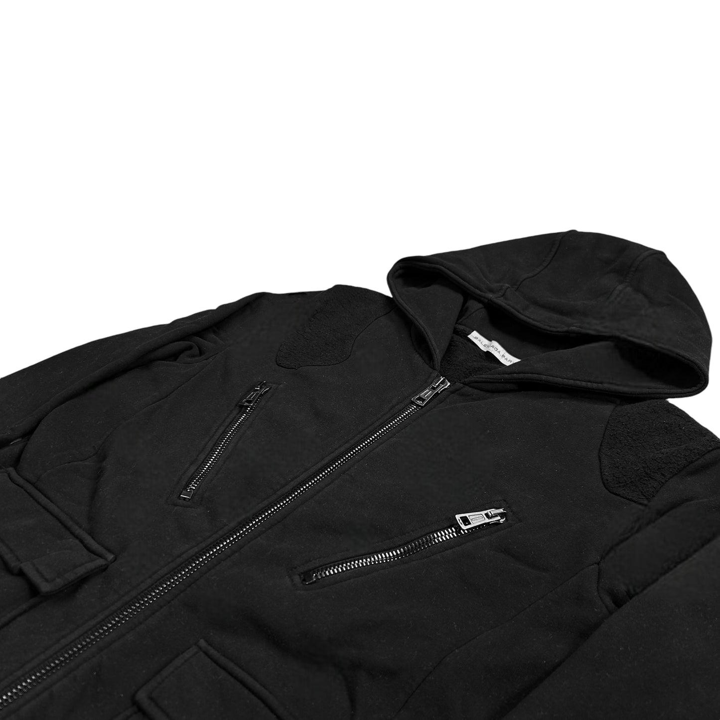 Balenciaga Shoulder Panelled Cargo Zip Hoodie - AW07