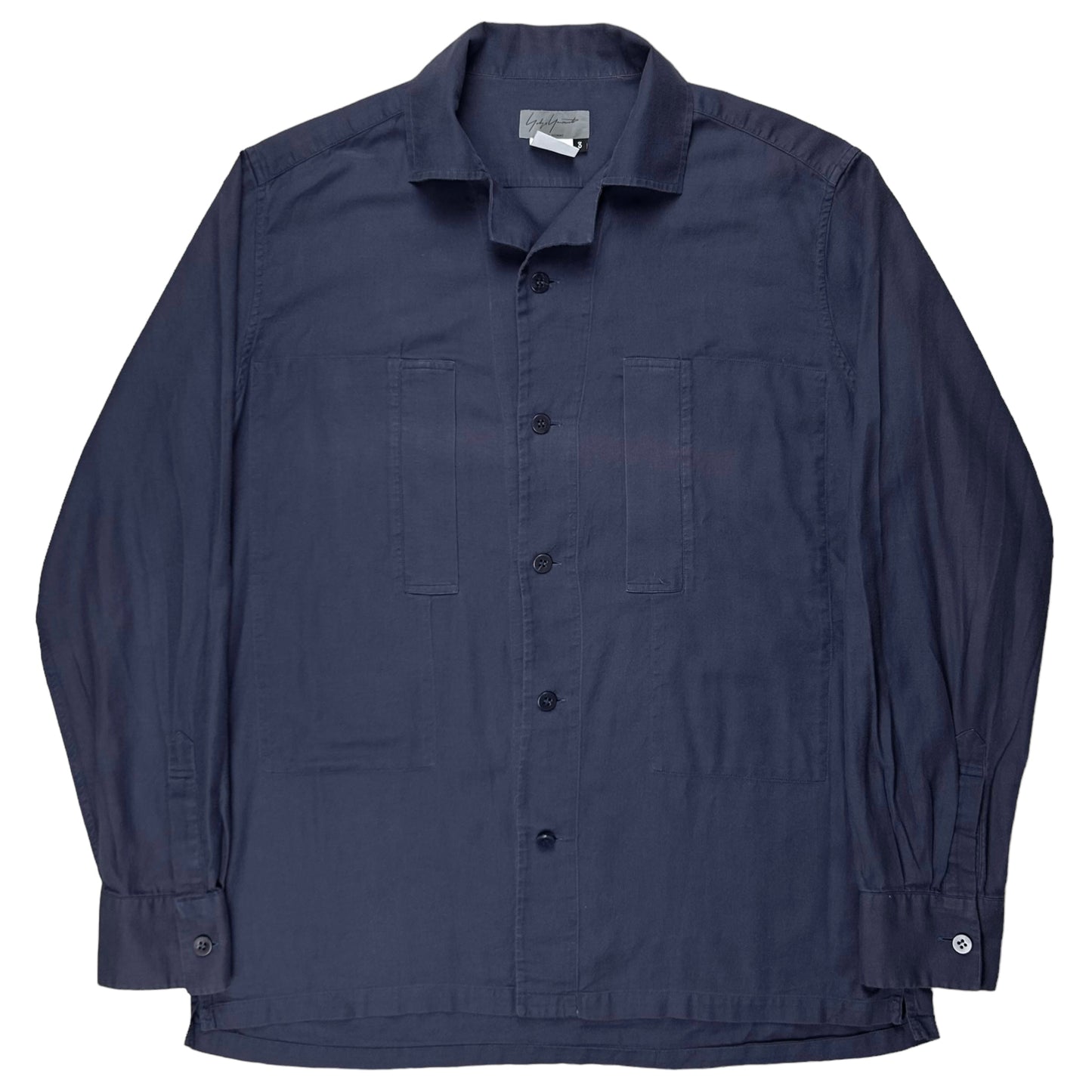 Yohji Yamamoto Pour Homme Chest Slid Work Shirt