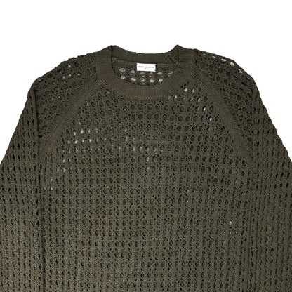 Dries Van Noten Open Fisherman Knit Sweater